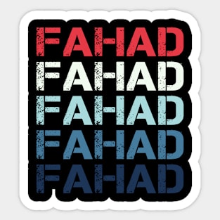 Fahad Sticker